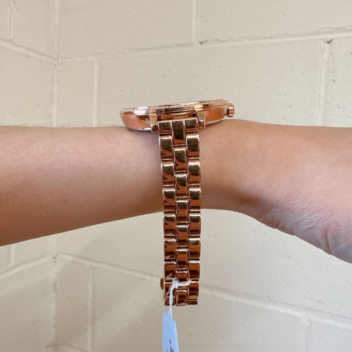 Michael Kors MK4400 Women's Charley Three-Hand Rose Gold-Tone Alloy Watch Michael Kors MK4400 Women's Charley Three-Hand Rose Gold-Tone Alloy Watch